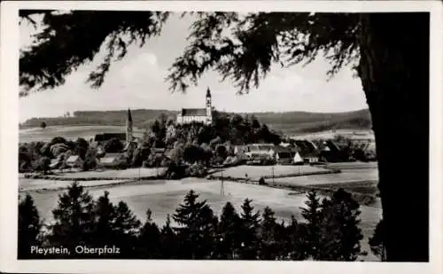 Ak Pleystein in der Oberpfalz Bayern, Gesamtansicht