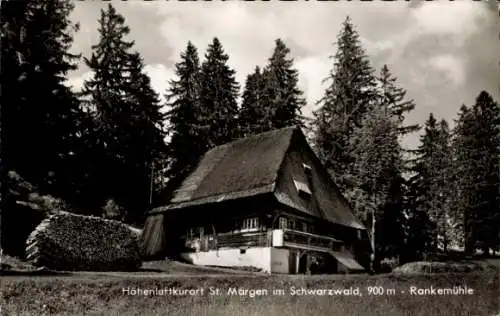 Ak Sankt Märgen im Schwarzwald, Rankemühle