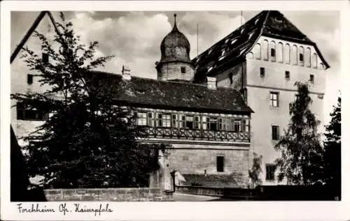 Ak Forchheim in Oberfranken Bayern, Kaiserpfalz