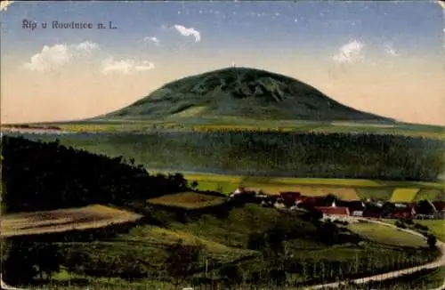 Ak Roudnice nad Labem Raudnitz an der Elbe Region Aussig, Totale