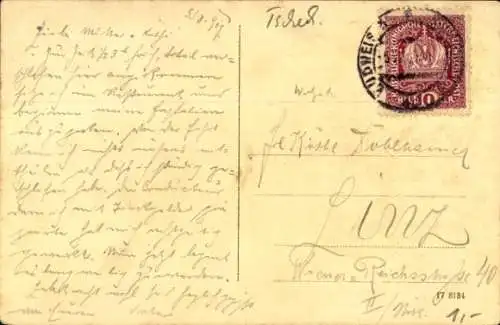 Ak České Budějovice Budweis Südböhmen, Ringplatz