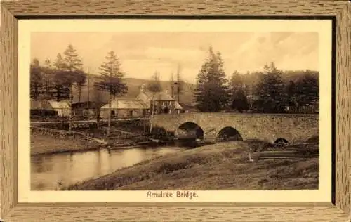 Passepartout Ak Amulree Schottland, Brücke