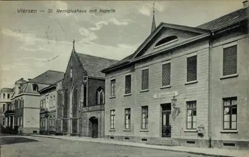 Ak Viersen in Nordrhein Westfalen, St. Remigiushaus mit Kapelle