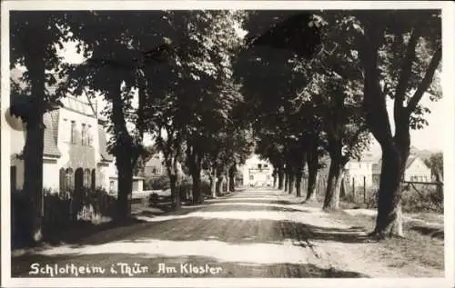 Foto Ak Schlotheim in Thüringen, Am Kloster