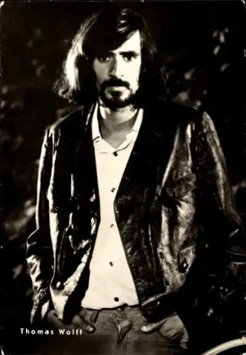 Ak Schauspieler Thomas Wolff, Portrait, Unser stiller Mann