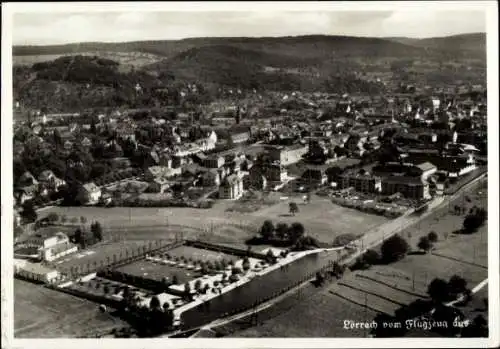 Ak Lörrach in Baden, Fliegeraufnahme