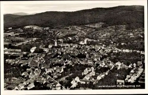 Ak Leutershausen Hirschberg an der Bergstraße Baden, Fliegeraufnahme