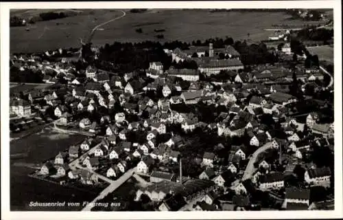 Ak Bad Schussenried in Oberschwaben, Fliegeraufnahme