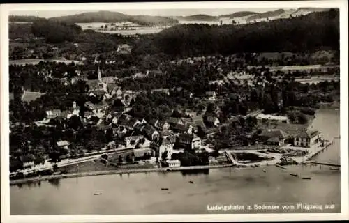 Ak Ludwigshafen am Bodensee, Fliegeraufnahme