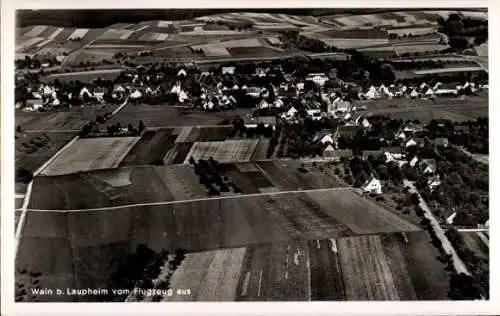 Ak Wain in Württemberg, Fliegeraufnahme