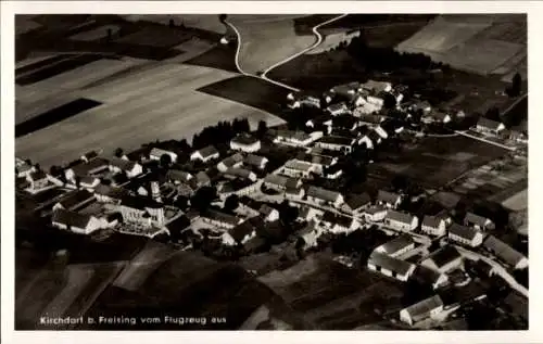 Ak Kirchdorf an der Amper Oberbayern, Fliegeraufnahme