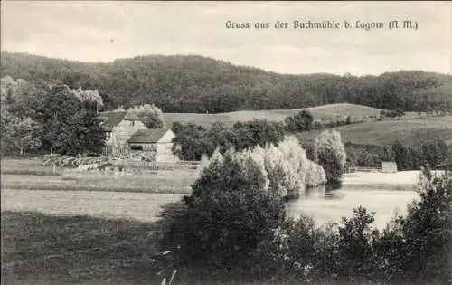 Ak Łagów Lagow Neumark Ostbrandenburg, Buchmühle