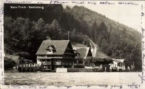 Ak Treib Seelisberg Kanton Uri, Bergbahn