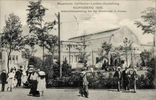 Ak Nürnberg in Mittelfranken, Bayerische Jubiläums-Landesausstellung 1906