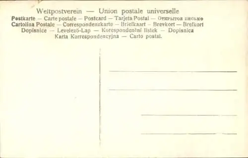 Ak Weiblicher Akt, vorgetäuschte Nacktheit, Erotik, Frau vor dem Spiegel, Pose