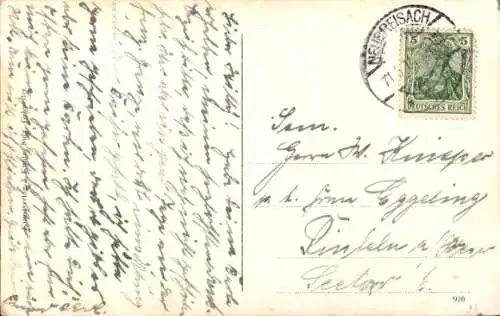 Ak Neuf Brisach Neubreisach Elsass Haut Rhin, Paradeplatz