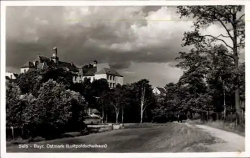 Ak Selb im Fichtelgebirge Oberfranken, Luitpoldschulhaus