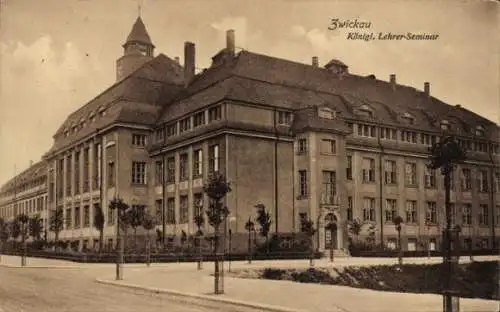 Ak Zwickau in Sachsen, Lehrerseminar