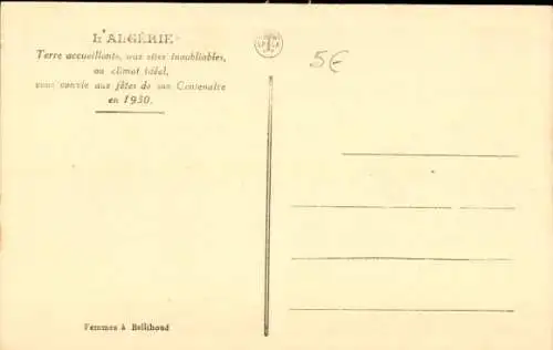 Algerische AK, Frauen in Bellihoud