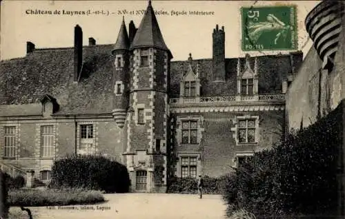 Ak Luynes Indre et Loire, Schloss