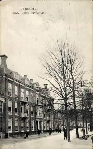 Ak Utrecht Niederlande, Hotel des Pays-Bas