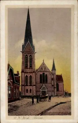 Ak Borne Overijssel Niederlande, römisch-katholische Kirche