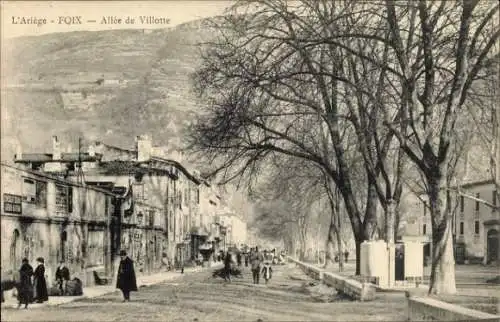 Ak Foix Ariege, Allee de Villotte