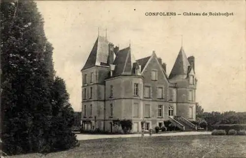 Ak Confolens Charente, Chateau de Boisbuchet