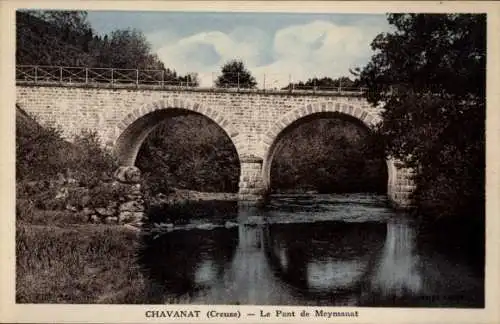 Ak Chavanat Creuse, Pont de Meymanat