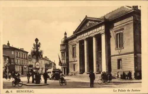 Ak Bergerac Dordogne, Palais de Justice