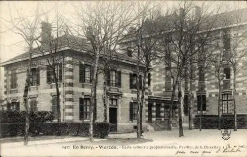 Ak Berry Cher, Vierzon, Ecole nationale professionnelle, Pavillon de la Direction