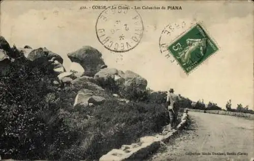 Ak Piana Corse du Sud, Le Chien, Les Calanches