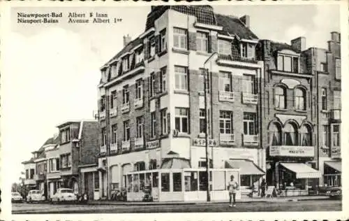 Ak Nieuport Bains Nieuwpoort Westflandern, Avenue Albert I