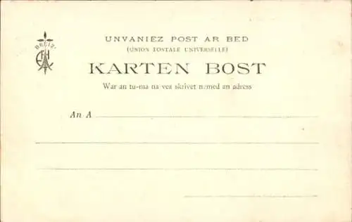 Ak-Lieder von Botrel, La Fanchette