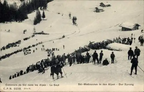 Ak Wintersport, Ski-Wettrennen, Sprung