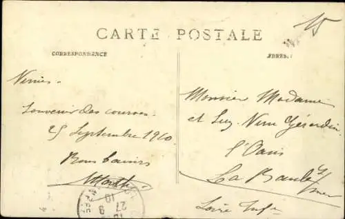 Ak Nimes, Stierkampf Arena, un jour de mise a mort