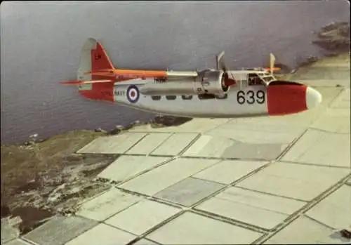 Ak Britisches Militärflugzeug, Hunting Percival Sea Prince 639