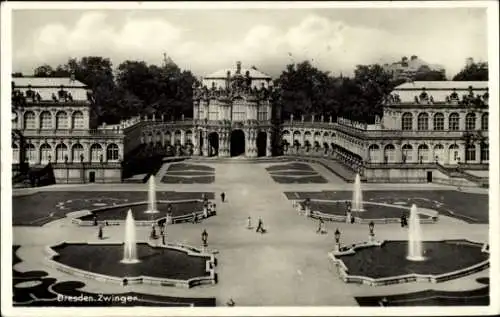 Ak Dresden Altstadt, Königlicher Zwinger