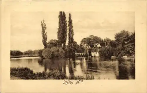 Ak Iffley Oxfordshire England, Mühle