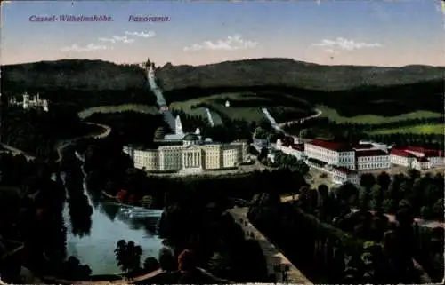 Ak Bad Wilhelmshöhe Kassel in Hessen, Panorama