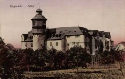 Ak Ziegenhain Schwalmstadt in Hessen, Schloss