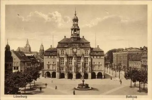 Ak Lüneburg in Niedersachsen, Rathaus