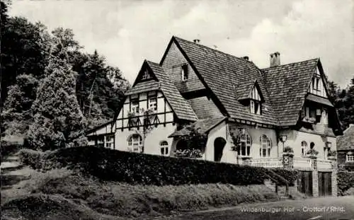 Ak Crottorf Friesenhagen Rheinland Pfalz, Gasthof Wildenburger Hof