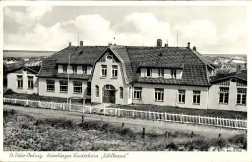 Ak Nordseebad Sankt Peter Ording, Kinderheim Köhlbrand E. V. Ording