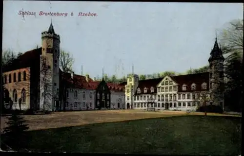 Ak Breitenburg bei Itzehoe in Holstein, Schloss Breitenburg