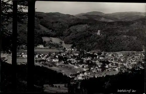 Foto Ak Waldkirch im Breisgau, Panoramablick