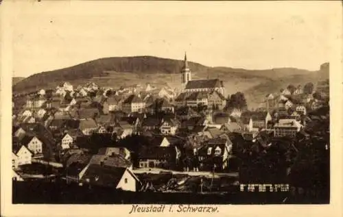 Ak Neustadt im Schwarzwald, Gesamtansicht