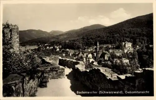 Ak Badenweiler im Schwarzwald, Gesamtansicht