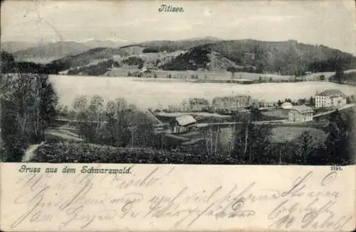 Ak Titisee Neustadt im Breisgau Hochschwarzwald, Panorama