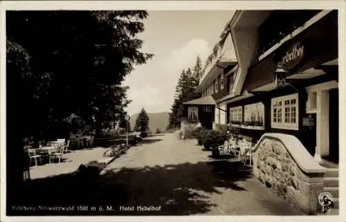 Ak Feldberg im Schwarzwald, Hotel Hebelhof